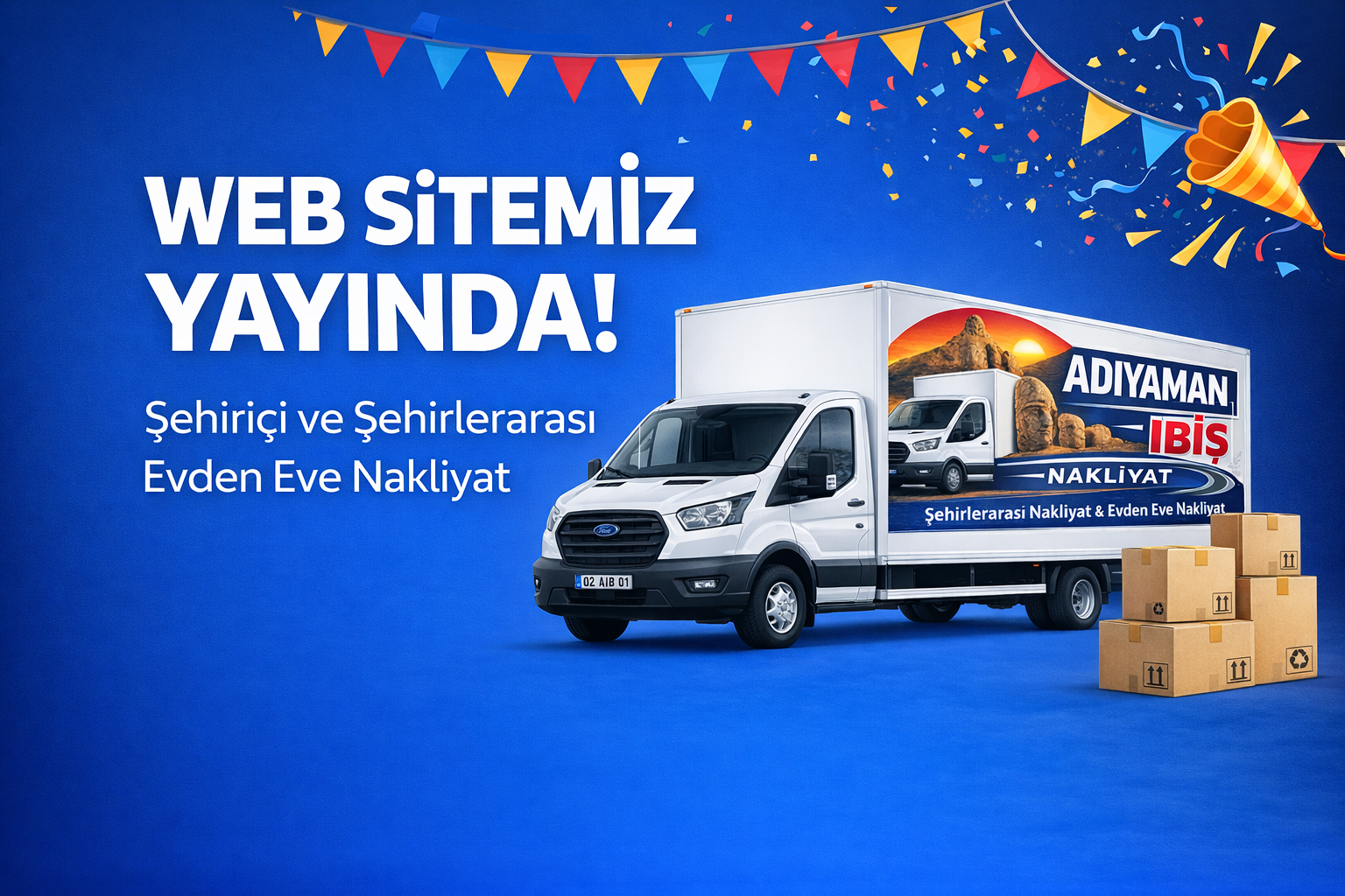 WEB SİTEMİZ YAYINDA